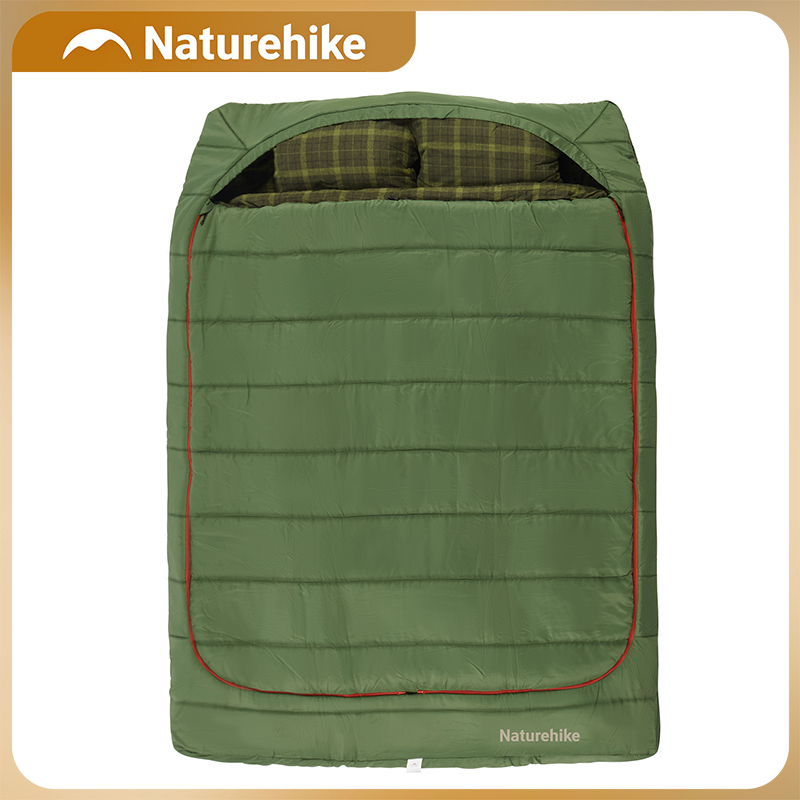 Ultralight Sleeping Bag - Naturehike Extra‑Wide Double Sleeping Bag 2‑6℃
