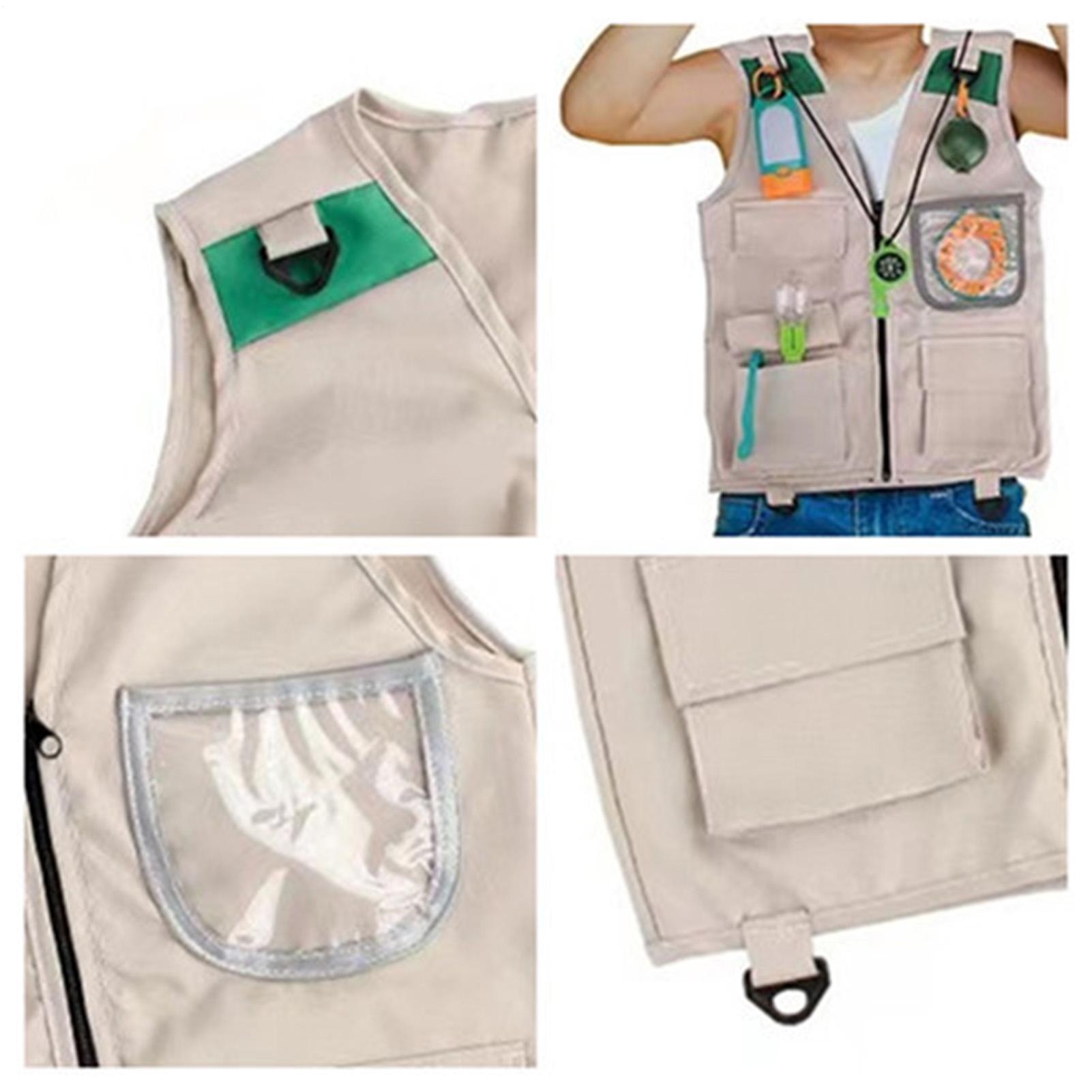 Outdoor Camping Activities For Kids - Kids Fishing Vest Sleeveless Costume Jacket