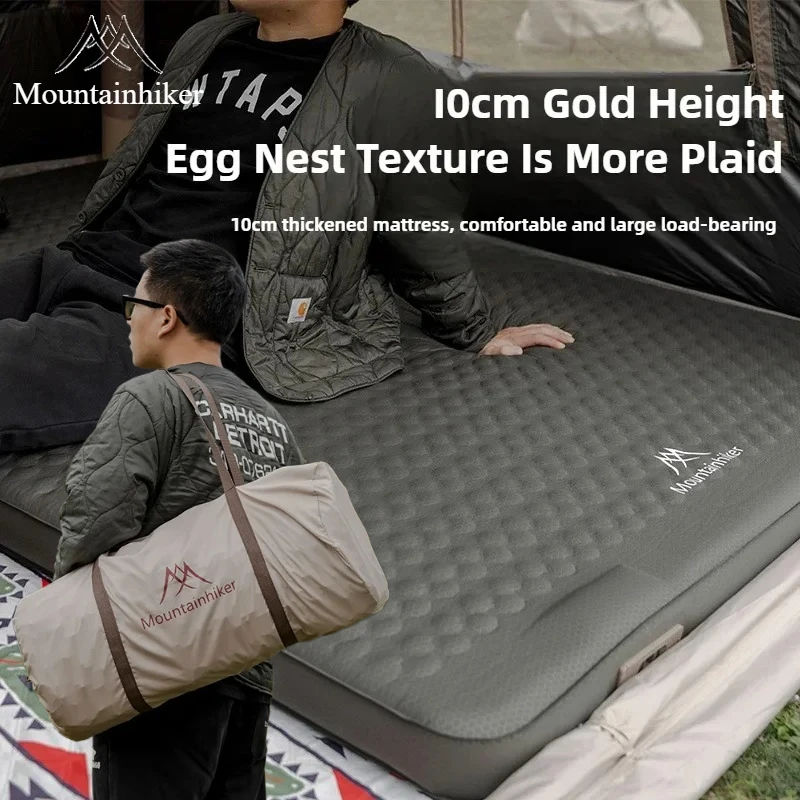 MOUNTAINHIKER Air Mattress Cam - Outdoor Inflatable Camping Tent With Air Pump recension och pris