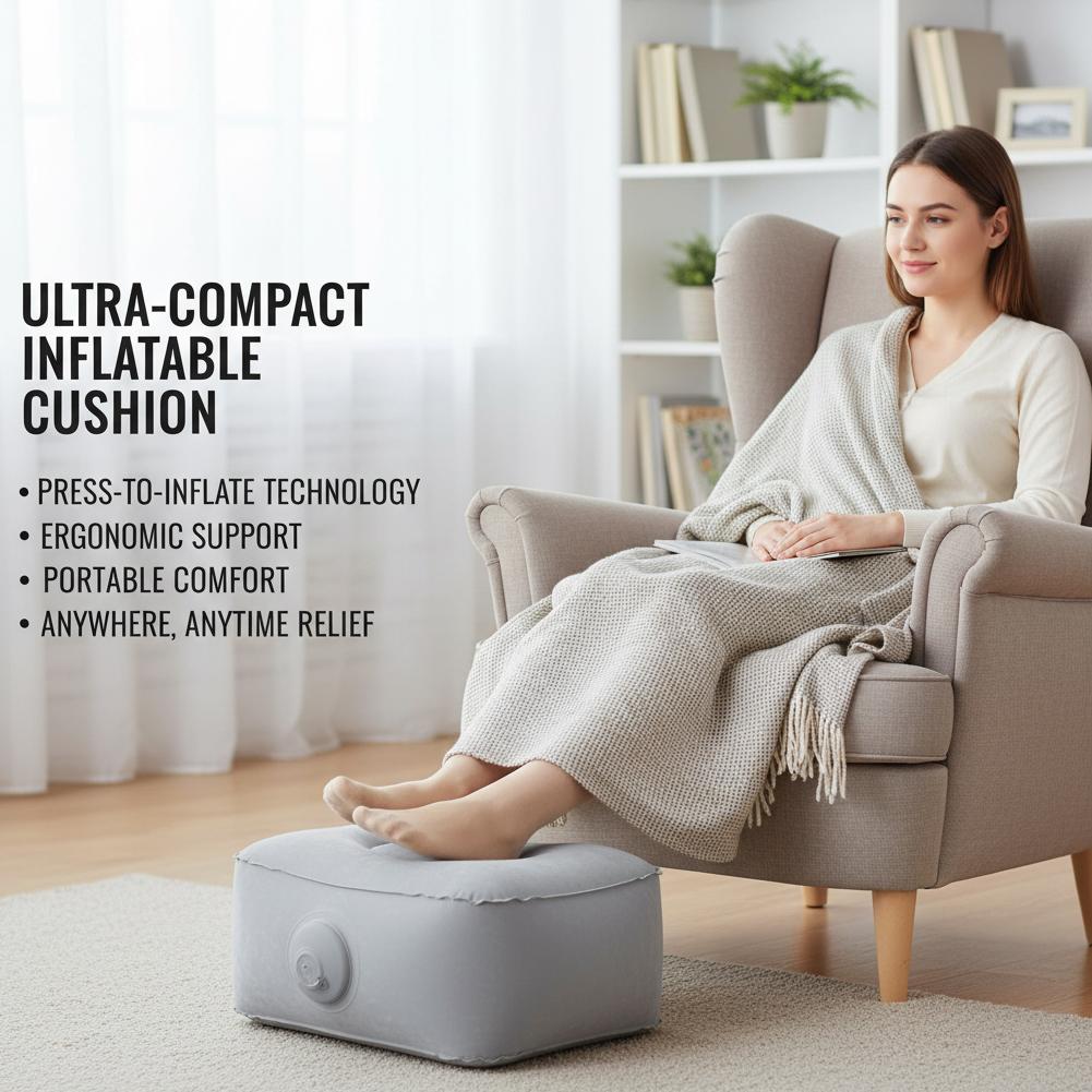 Press Type Inflatable Cushion  - Outdoor Camping Quilt recension och pris