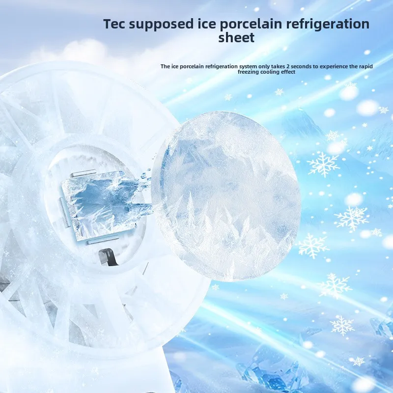 Ice compress high-speed coolin - Outdoor Camping Fan recension och pris