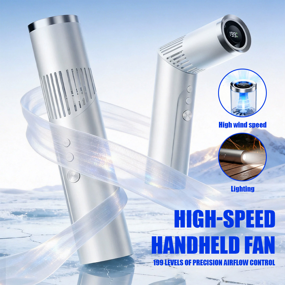 Mini Handheld Fan 20000 RPM Br - Outdoor Camping Fan recension och pris