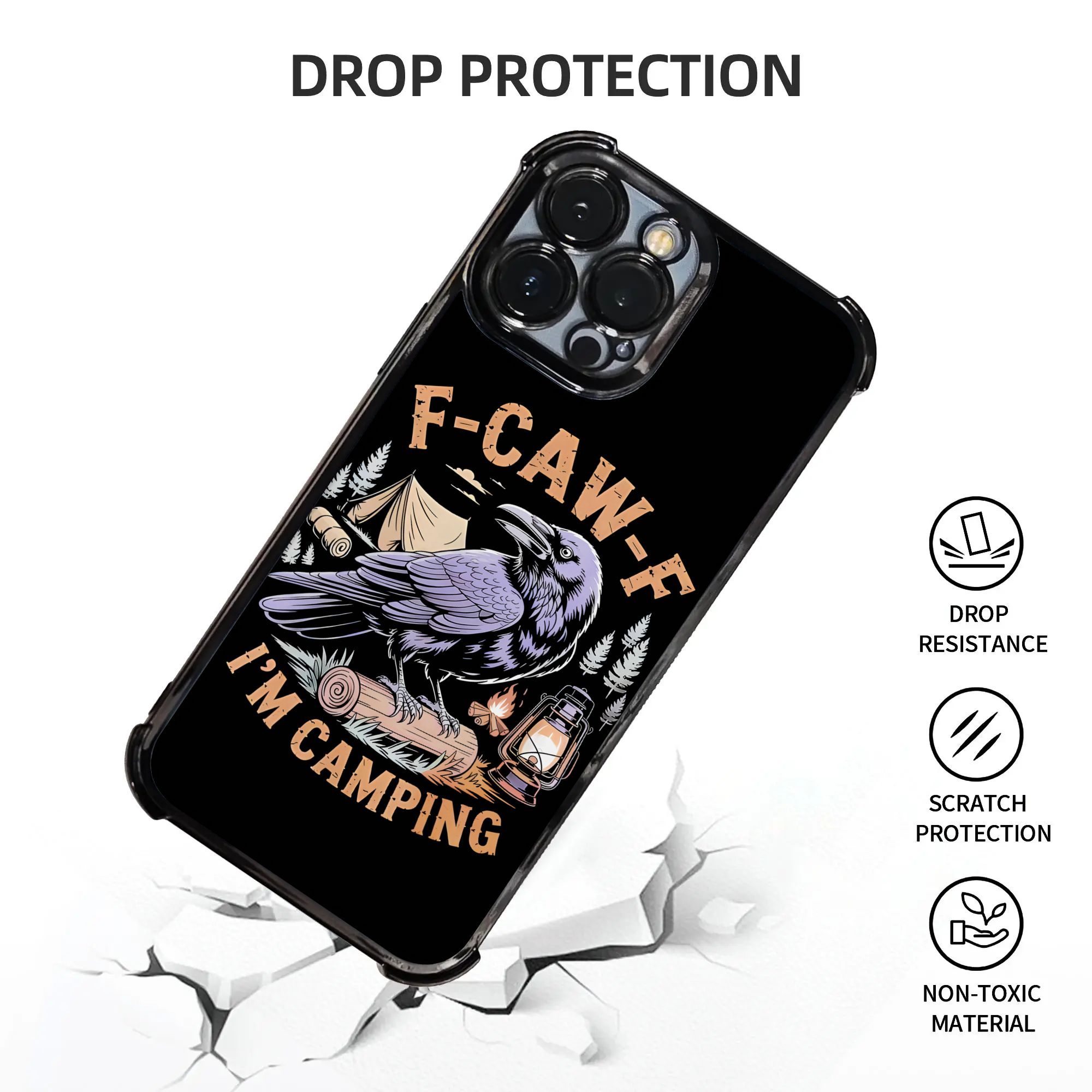 Funny Raven F CAW F I'm Campin - Outdoor Camping Adventures recension och pris
