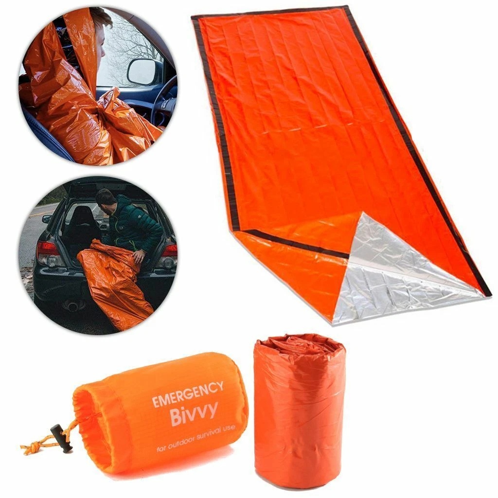 1-5Pack Emergency Sleeping Bag - Emergency Mylar Blanket recension och pris