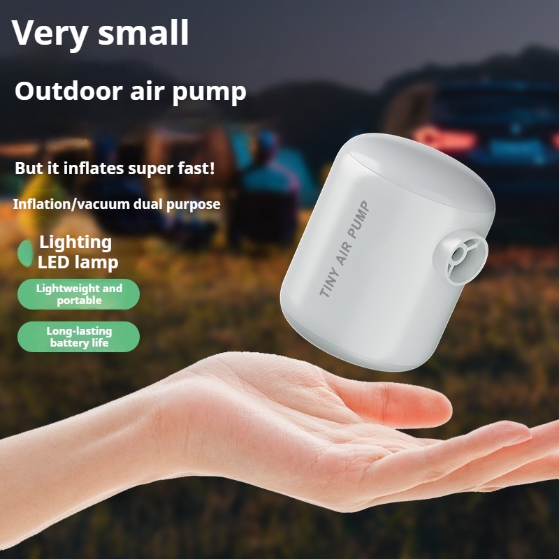 Mini Air Pump Portable Electri - Outdoor Inflatable Camping Tent With Air Pump recension och pris