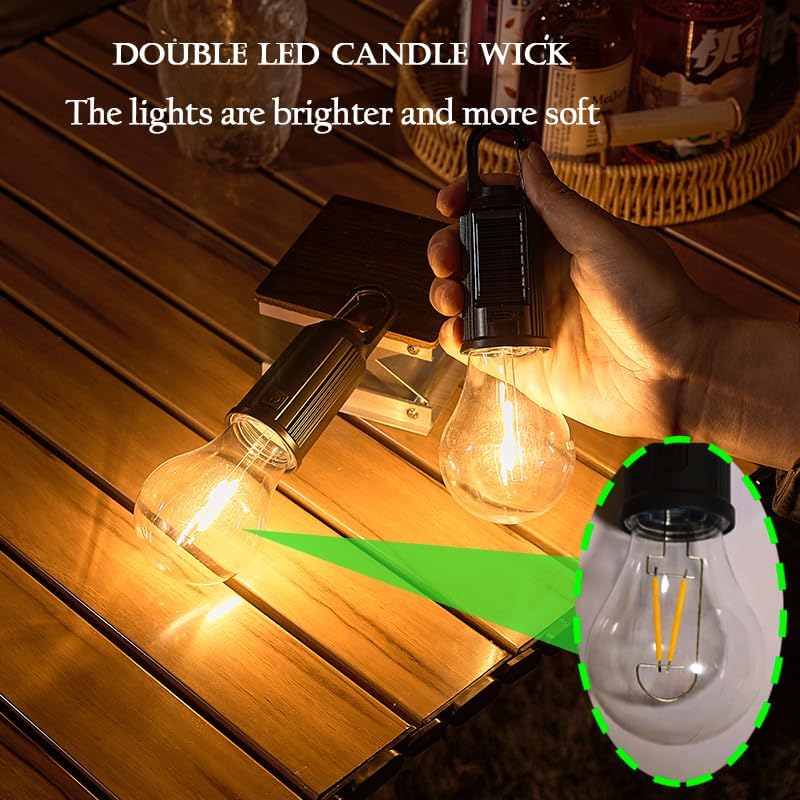 Solar LED Camping Lights Type- - Camping Solar Lantern recension och pris