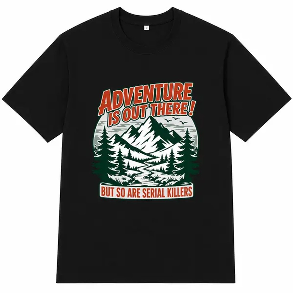 Outdoor Adventure Letter Print - Outdoor Camping Adventures recension och pris