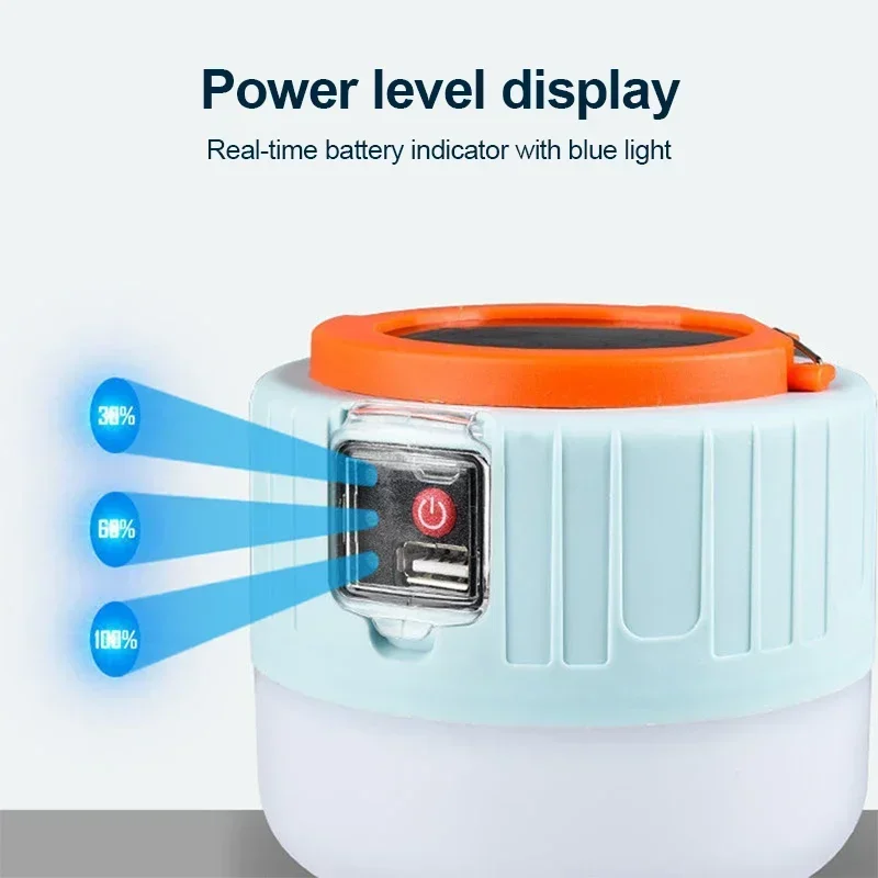 LED Solar Camping Light Power  - Camping Solar Lantern recension och pris
