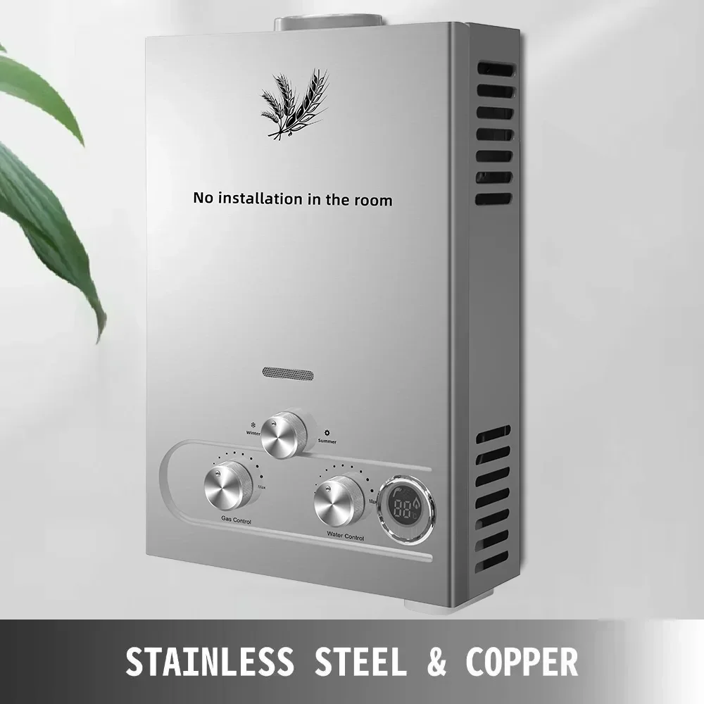 SIHAO 12L 16L 18L GPM LPG Gas  - Outdoor Camping Water Heater recension och pris