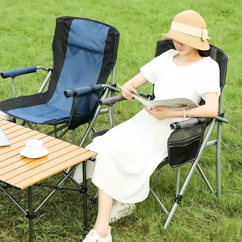 Outdoor Folding Chair Large Si - Outdoor Camping High Chair recension och pris