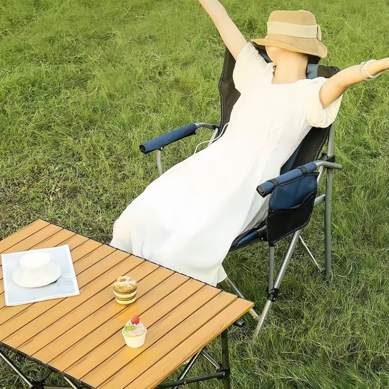 Outdoor Folding Chair Large Si - Outdoor Camping High Chair recension och pris