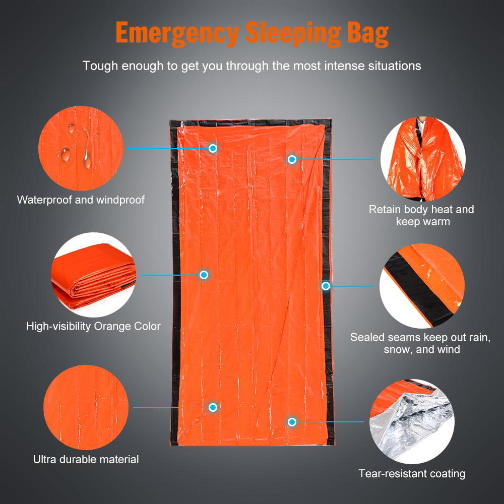 Waterproof Reusable Thermal My - Emergency Mylar Blanket recension och pris