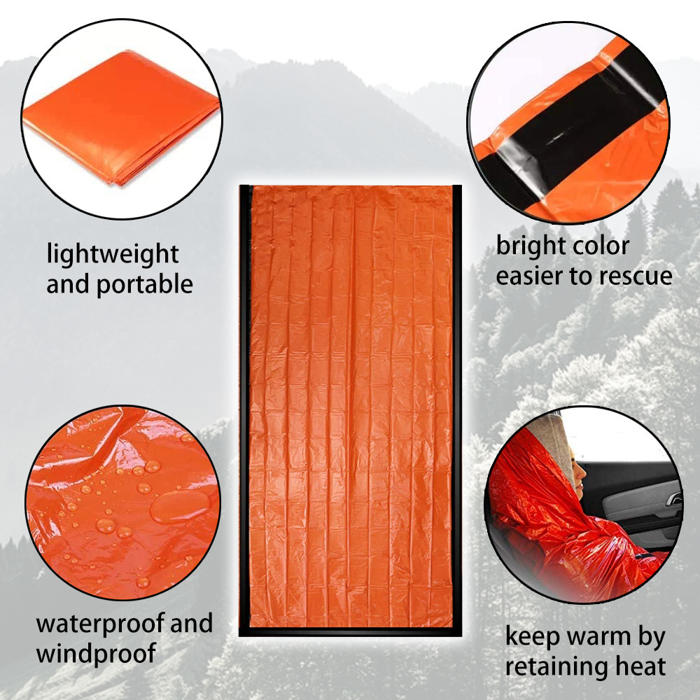 Waterproof Reusable Thermal My - Emergency Mylar Blanket recension och pris