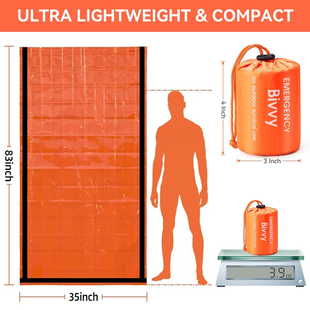 Emergency Sleeping Bag Surviva - Emergency Mylar Blanket recension och pris