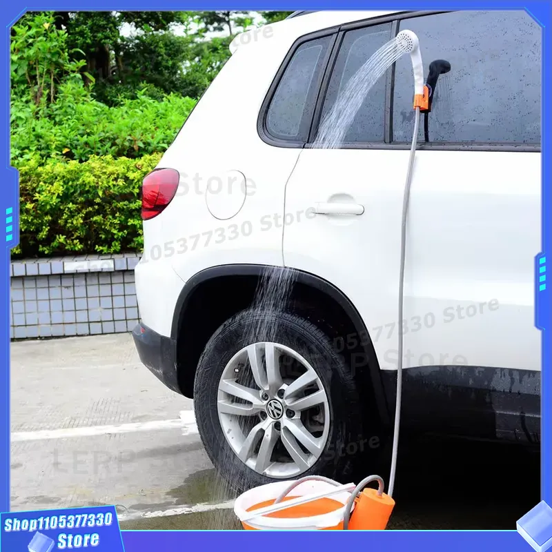 Portable Electric Shower Pump  - Outdoor Camping Water Heater recension och pris