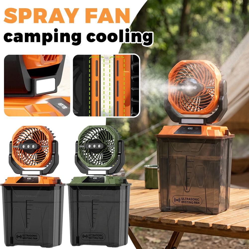 New Outdoor Misting Fan Campin - Outdoor Camping Fan recension och pris