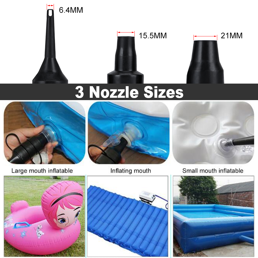Portable Electric Car Air Pump - Outdoor Inflatable Camping Tent With Air Pump recension och pris