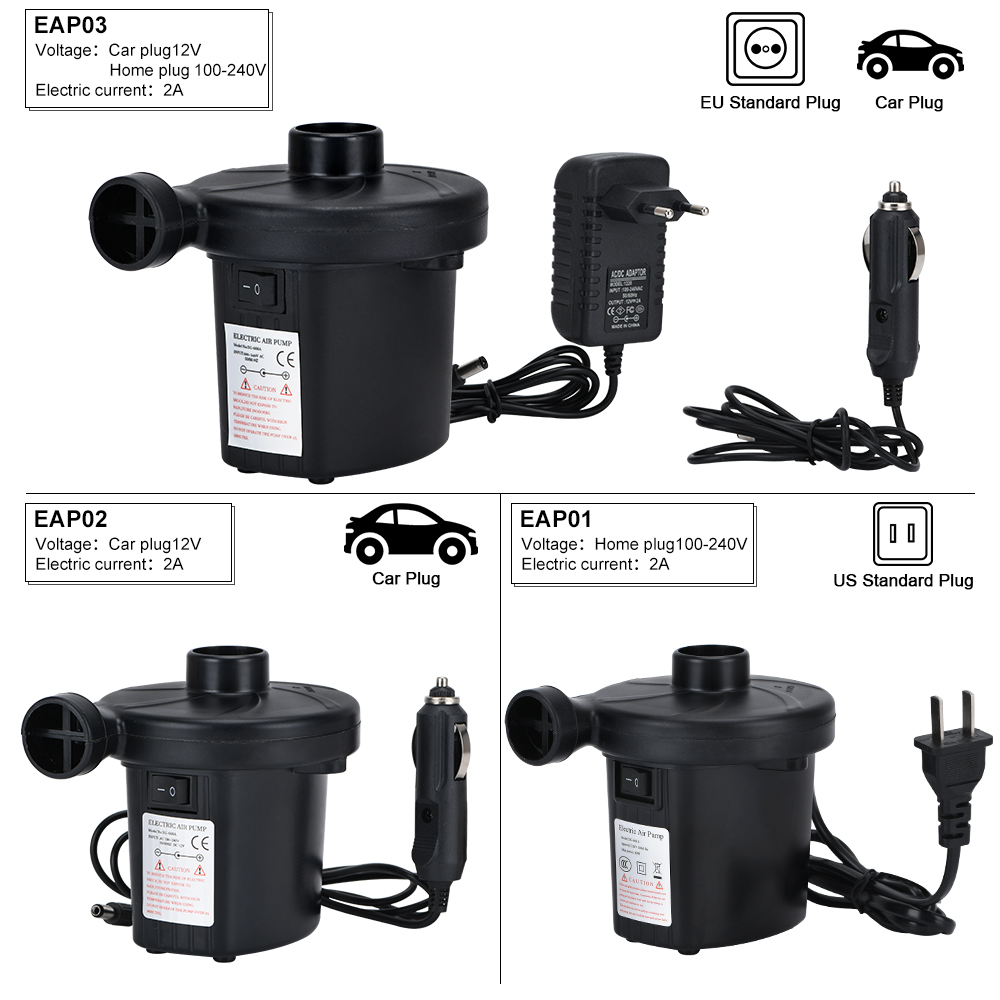 Portable Electric Car Air Pump - Outdoor Inflatable Camping Tent With Air Pump recension och pris