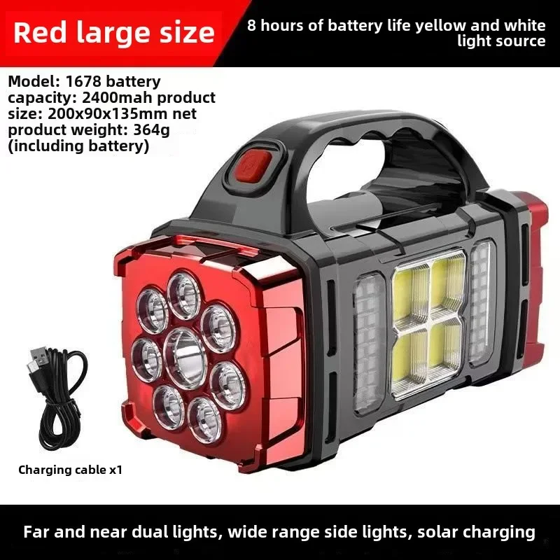 COB Multifunctional Outdoor So - Camping Solar Lantern recension och pris