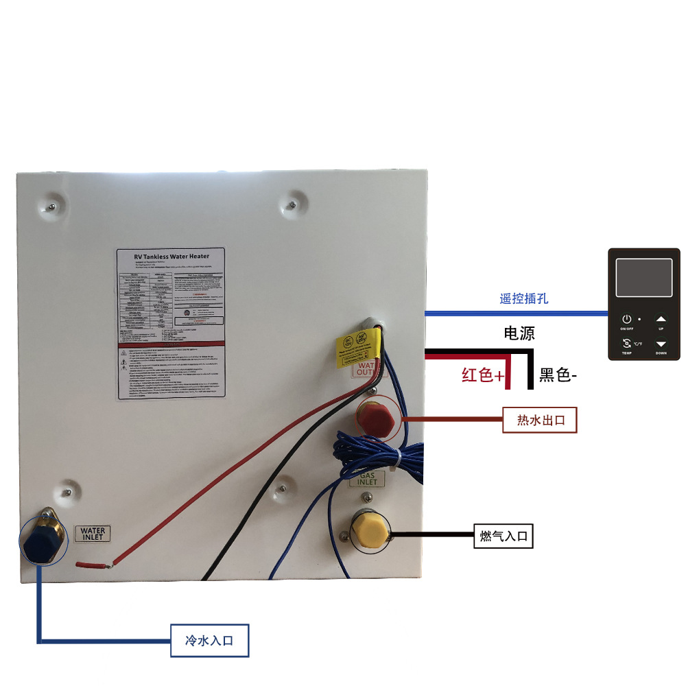 Portable Water Heater for RVs, - Outdoor Camping Water Heater recension och pris