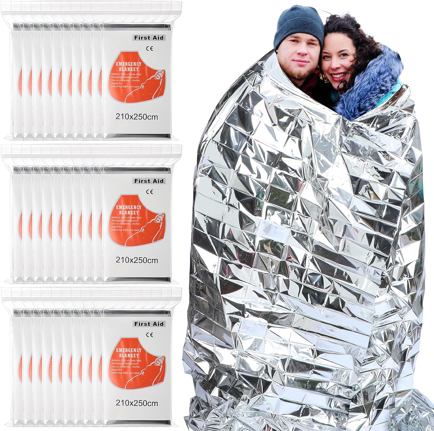 Emergency Mylar Thermal Blanke - Emergency Mylar Blanket recension och pris