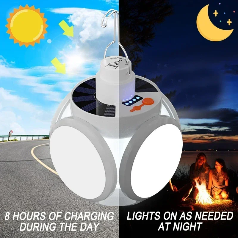 Solar Energy Camping Lamp 5 Mo - Camping Solar Lantern recension och pris