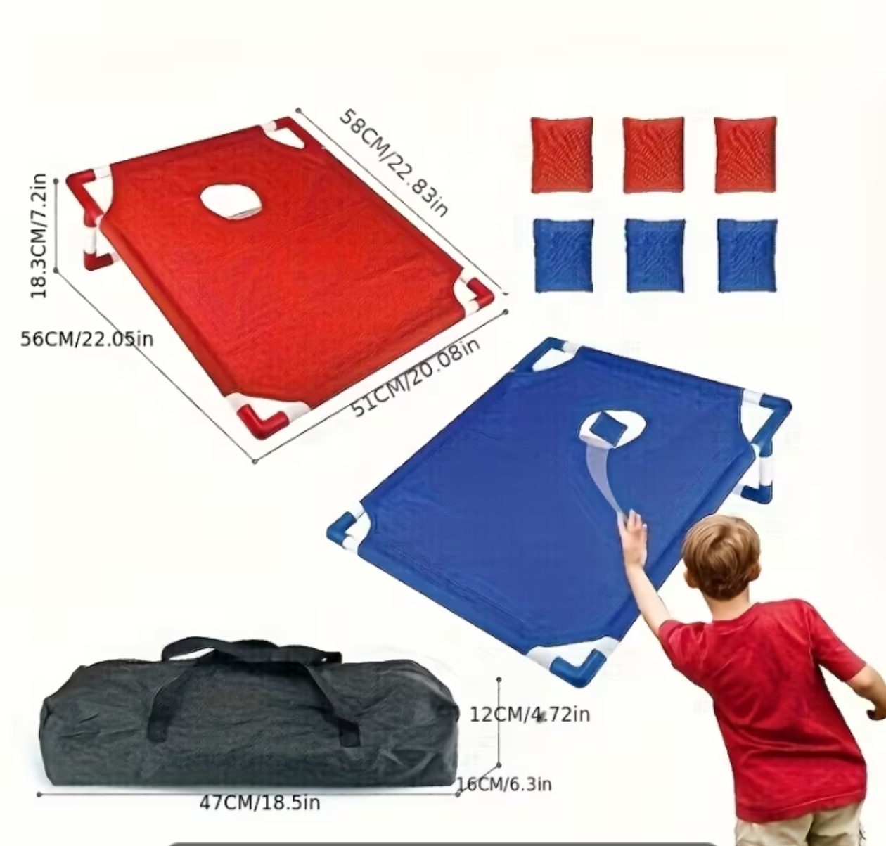 Corn Hole Game Set Includes 2  - Outdoor Camping Games For Adults recension och pris