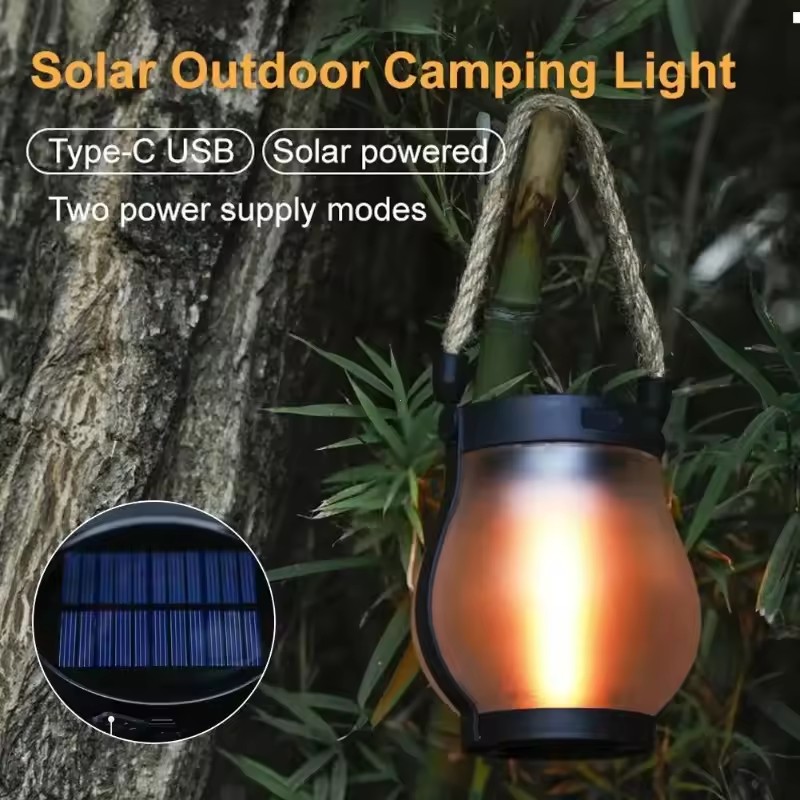 USB Rechargeable Camping Light - Camping Solar Lantern recension och pris
