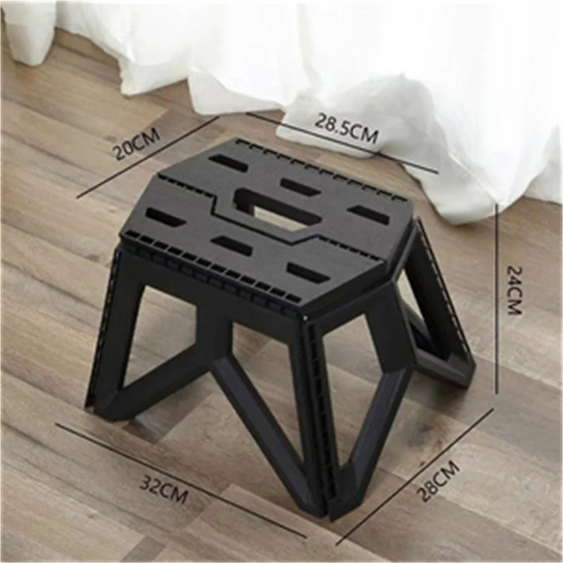 Portable Folding Outdoor Stool - Outdoor Camping High Chair recension och pris