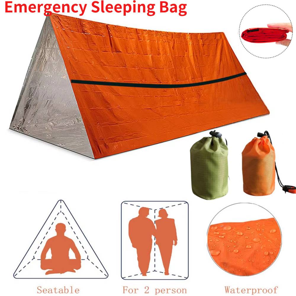Portable Waterproof Emergency  - Emergency Mylar Blanket recension och pris