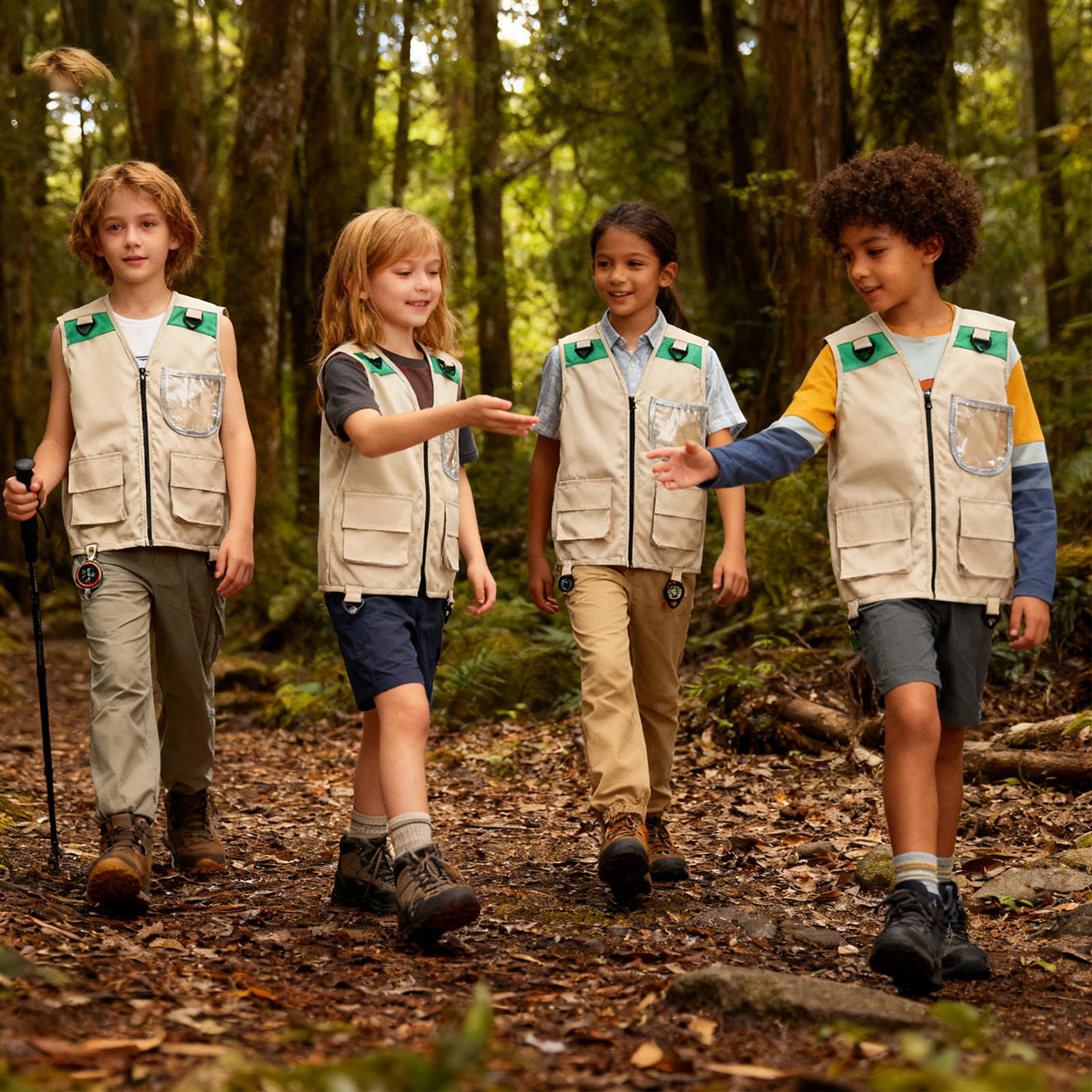 Kids Cargo Vest Sleeveless Cos - Outdoor Camping Activities For Kids recension och pris