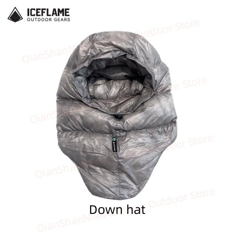 ICE FLAME Down Hood Outdoor Ca - Ultralight Sleeping Bag recension och pris