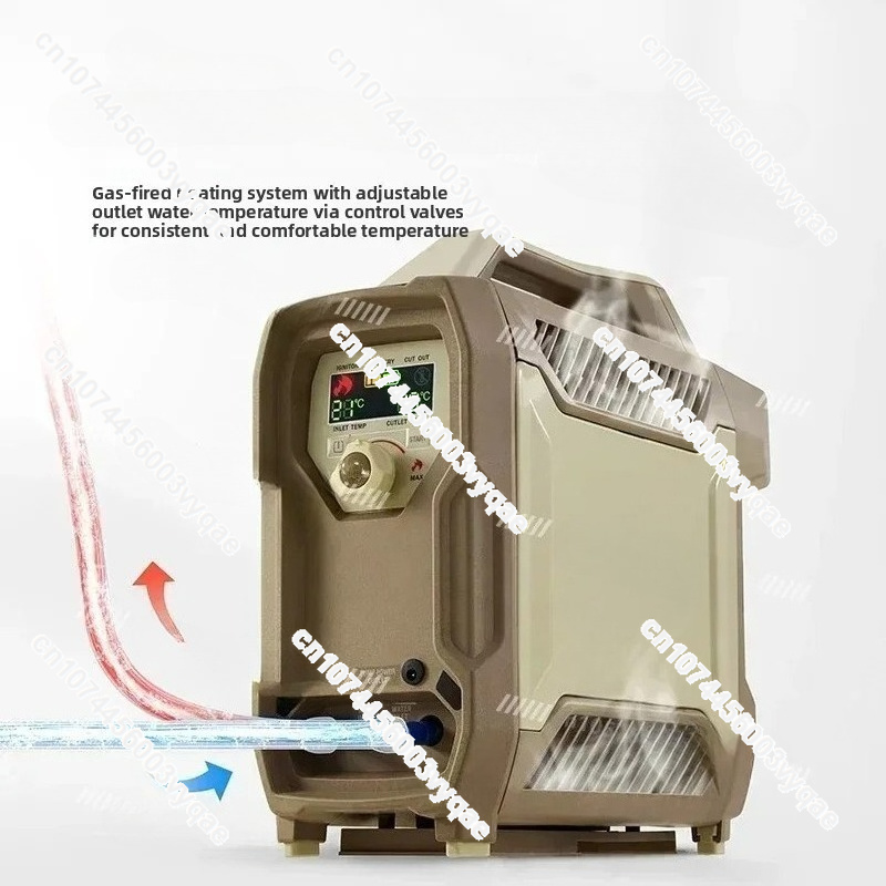 Portable Electric Shower Heate - Outdoor Camping Water Heater recension och pris