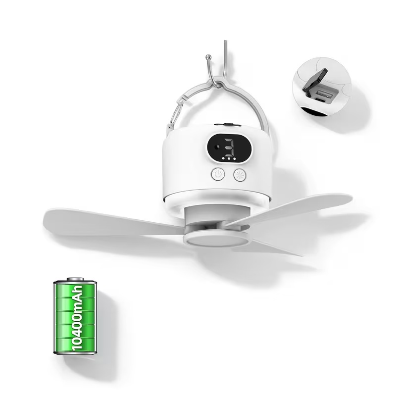 10400Mah Rechargeable Portable - Outdoor Camping Fan recension och pris
