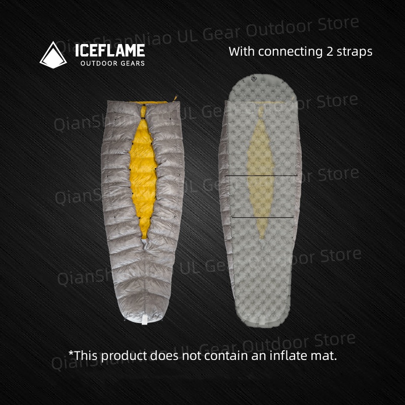 Ice Flame JI NXT 800FP Mummy B - Ultralight Sleeping Bag recension och pris