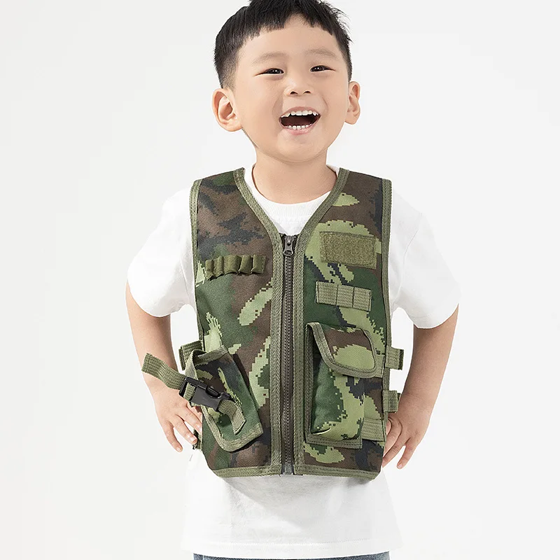 Kids Tactical Vest Army Fans O - Outdoor Camping Activities For Kids recension och pris
