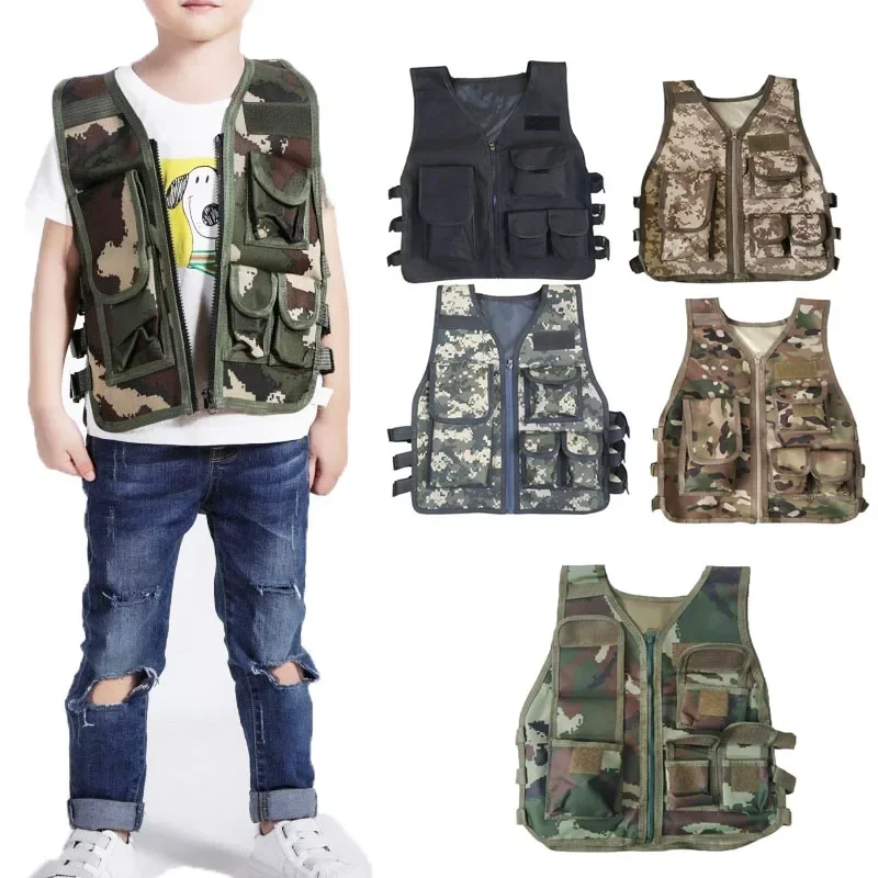 Kids Tactical Vest Army Fans O - Outdoor Camping Activities For Kids recension och pris