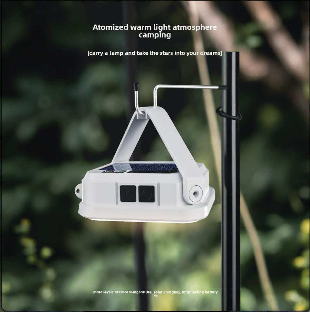 Portable Solar Camping Light E - Camping Solar Lantern recension och pris