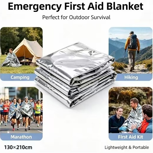 Mylar Thermal Emergency Blanke - Emergency Mylar Blanket recension och pris
