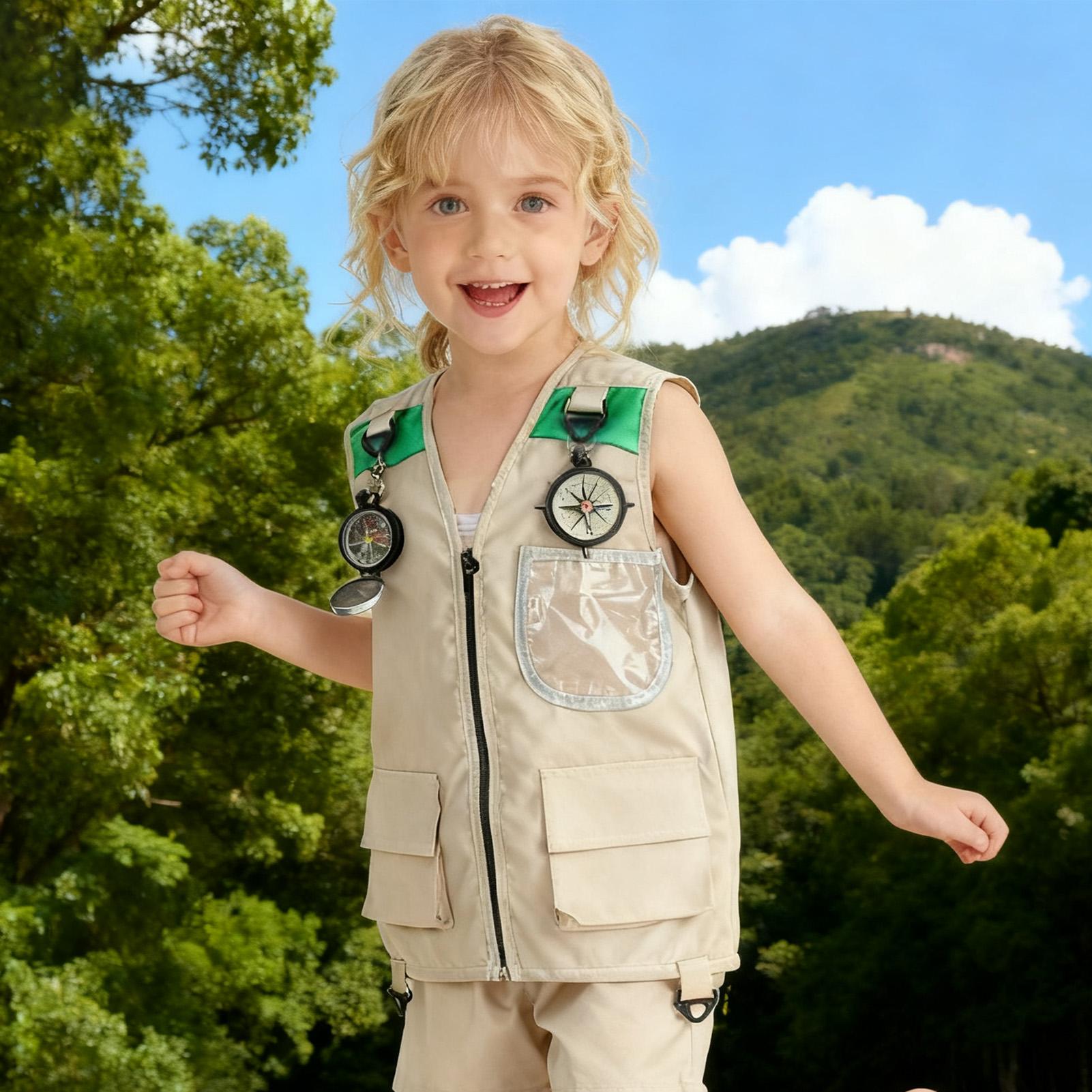 Kids Fishing Vest Sleeveless C - Outdoor Camping Activities For Kids recension och pris