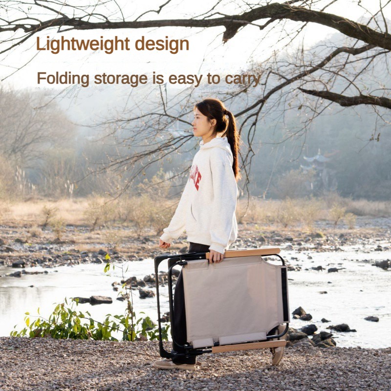 Outdoor Folding Chair Portable - Outdoor Camping High Chair recension och pris