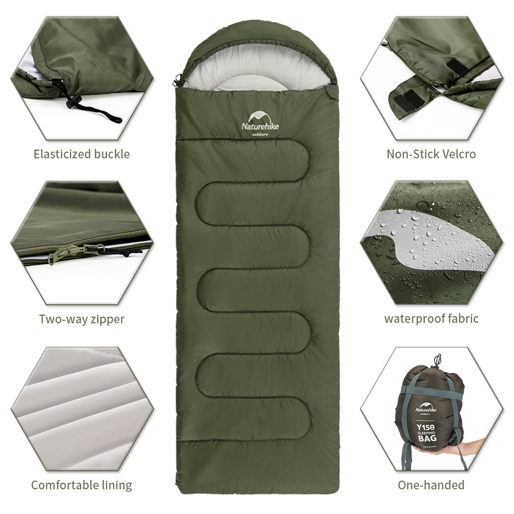 Naturehike Y150 Sleeping Bags  - Ultralight Sleeping Bag recension och pris