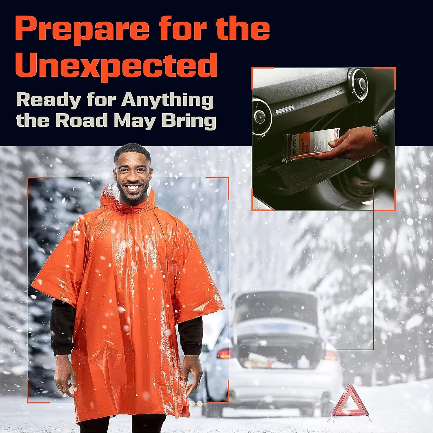 Emergency Rain Poncho Thermal  - Emergency Mylar Blanket recension och pris