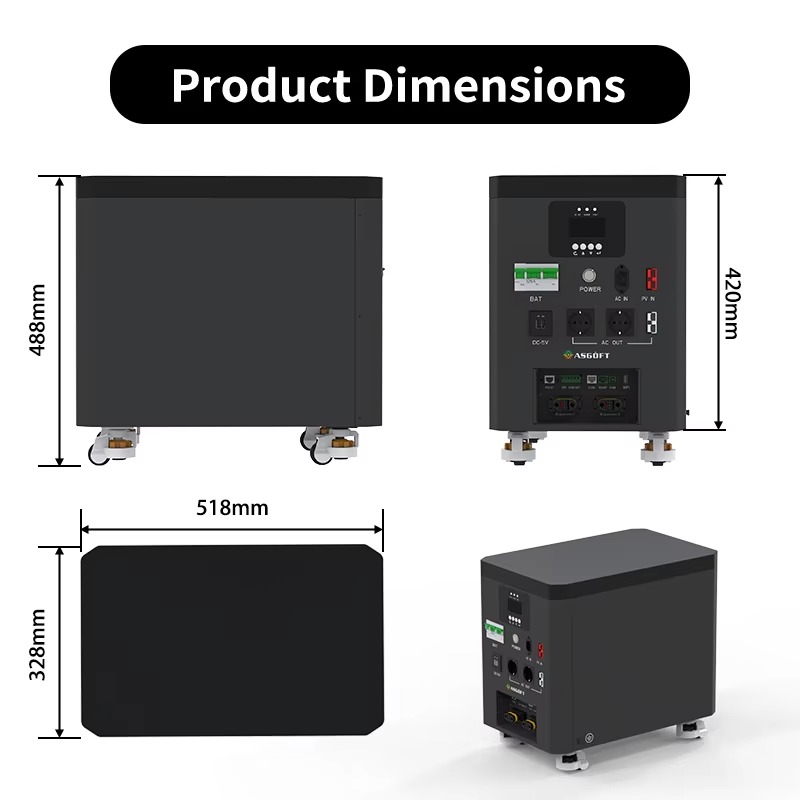6.6kWh Portable Home Energy St - Portable Power Station recension och pris